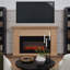 Foyer électrique d'extérieur 75 "Alcott par Real Flame-101094900-123097666