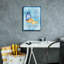 Toile épique «Hanukkah Watercolors C» par Jean Plout Graffiti épique, 12 po x 16 po-117539895