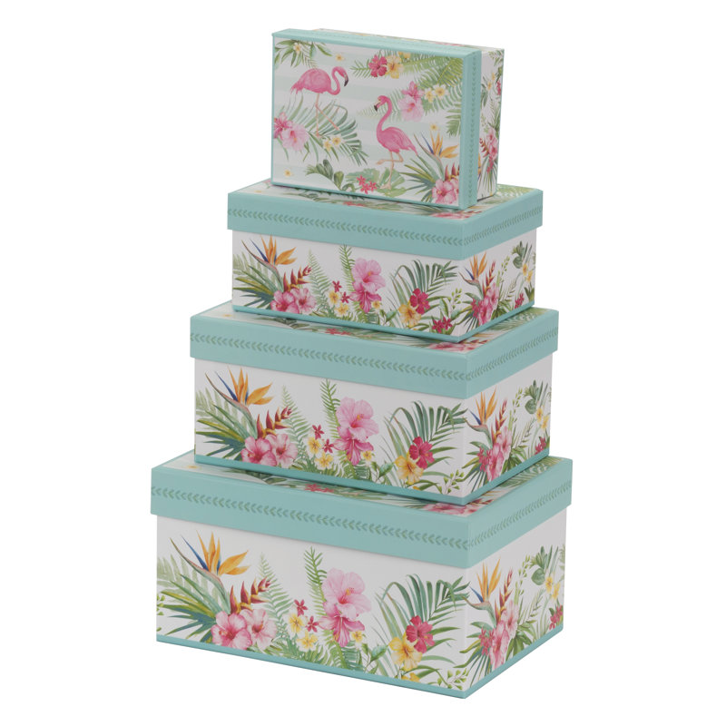 Fleur De Lis Living Decorative Bin