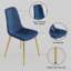 Chaise d'appoint en velours 19,3 po H -700588015-700588014
