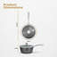 Tower Cerastone Pro Forged Aluminium Saucepan with Tempered Glass Lid, Non-Stick Coating, Graphite-129034518