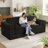 Boneless Convertible Sleeper Sofa, No Assembly, For Apartment, Living Room-314486679-332229080