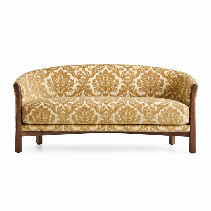 Damask Two Tone Velvet | Neiman Fabric, Cream