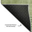 Tapis géométrique de qualité supérieure lavable à la machine Ashington AMF1829-110188016