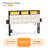 Upholstered Storage Headboard With Built-In Charging Station, LED Light Strip, Hidden Drawer And Shelf – Tufted Button Design-1580861414