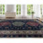 Hand-Knotted High-Quality Navy Area Rug