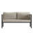Annegriet Steel Frame Loveseat with Included Cushions and Storage Pockets-600898246