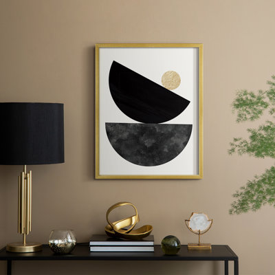 Delicate Balance Framed Print - Solid Wood