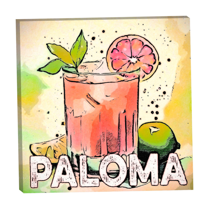 Paloma Cocktail 16 x 16