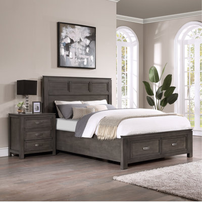 26" 3- Drawer Nightstand