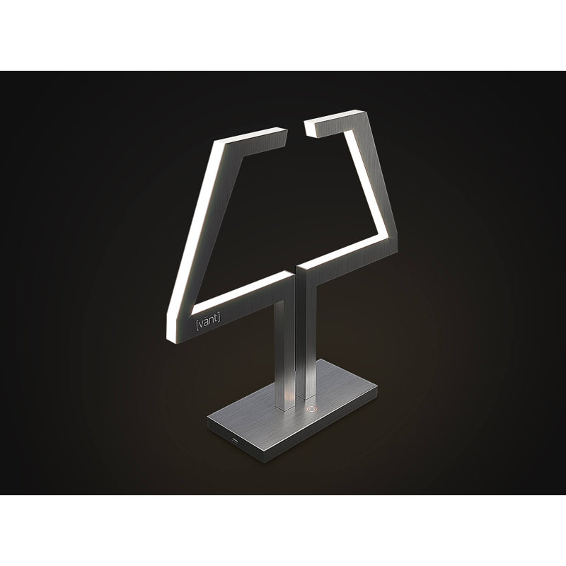 Metal USB Table Lamp, Brass 