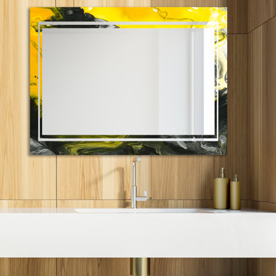Marbled 10 Modern & Contemporary Bathroom / Vanity Mirror