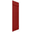 Volets en composite à deux planches EnduraCore l 11 1/4 po x H 78 po, rouge feu (par paire - quincaillerie non incluse)-134567451