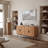 Randolph 4-Door Sideboard 63" Modern Buffet with Rounded Edges