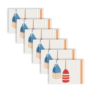 Napperon en coton 20 po Lindbergh Buoy