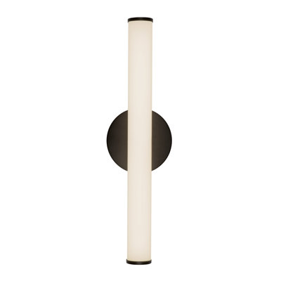 Tectra 18-in Black dimmable LED Wall Sconce