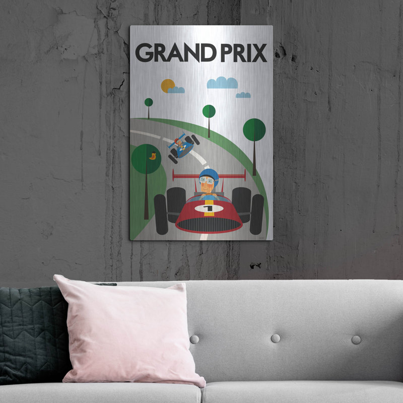 " Grand Prix " by Tomas Design, 36" H x 24" W