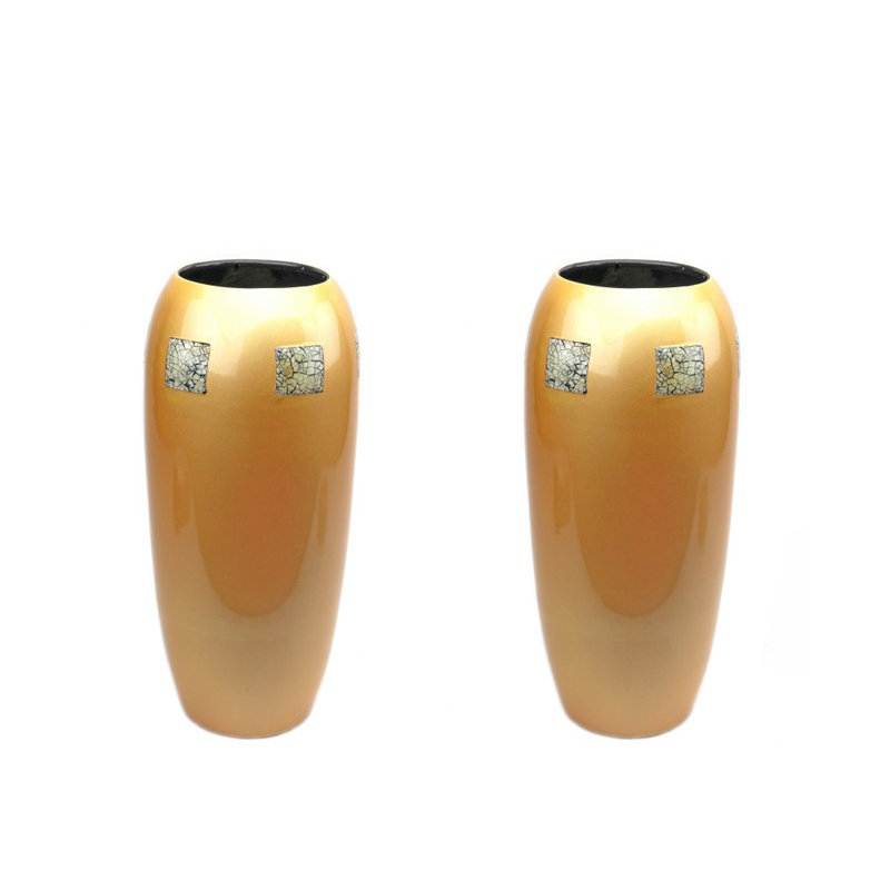 Eclipse Ceramic Vase Pair