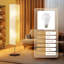 Lampe sur pied à DEL à intensité variable 65 po Adeela-1278768047