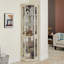 Vitrine de coin de style antique pour le salon - standard-130488807