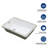 13.75"X20.25" White Ceramic Vertical Undermount Bathroom Sink With Overflow(Includes Only The Bathroom Sink)