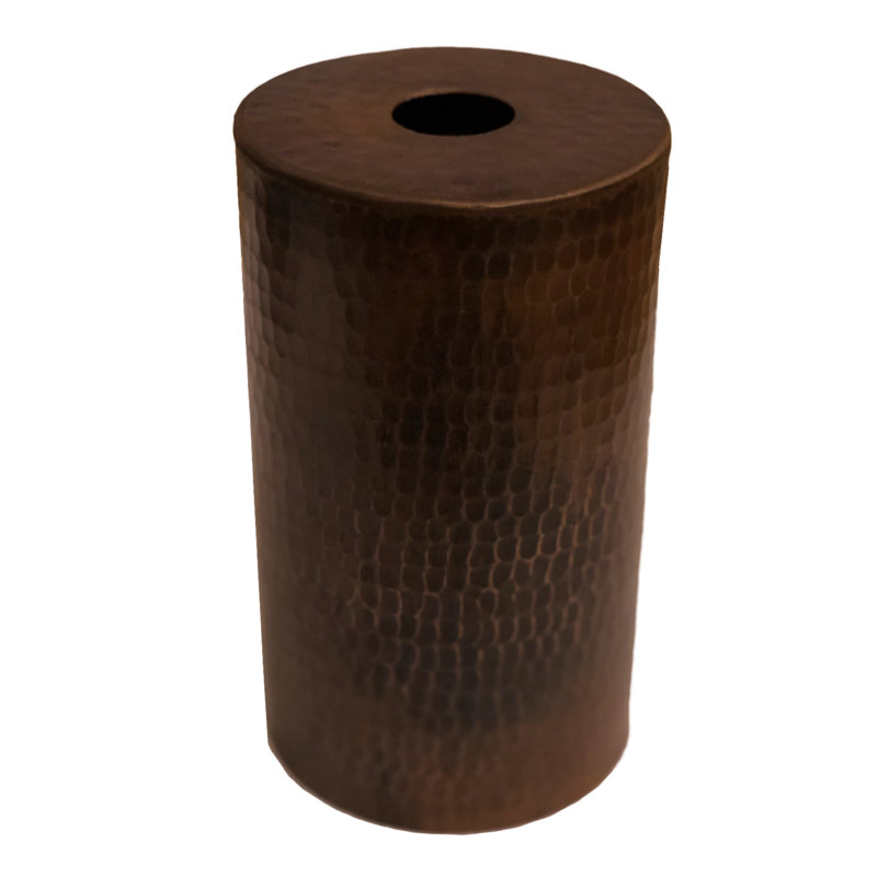 Hand-Hammered Copper Oil Rubbed Bronze Pendant Light