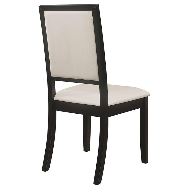 Ensemble de 2 chaises d'appoint rembourrées
