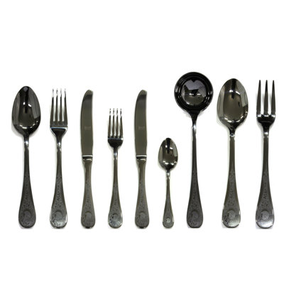 Flatware Set - 39 Pieces - Gold