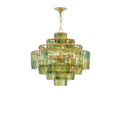Sommelier 8 - Light Dimmable Tiered Chandelier