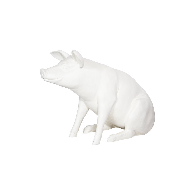 Happy Pig Sculpture