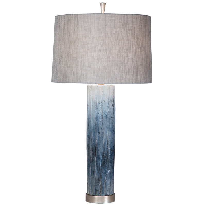Porcelain Table Lamp, Danube, Gray