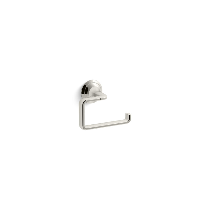 Script™ Toilet Paper Holder, Nickel Silver