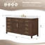 Ensemble de meuble-lavabo simple 66 po Beckett-128067482-128067494
