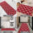 Non-Slip Kitchen Mat, Super Absorbent & Stain Resistant Washable Floor Rug for Kitchen, Laundry, Sink-93055560-93055556