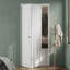 Porte pliante 36 po x 80 po à panneaux pleins apprêtés avec trousse de quincaillerie d'installation (garde-manger, porte de placard)-99204294