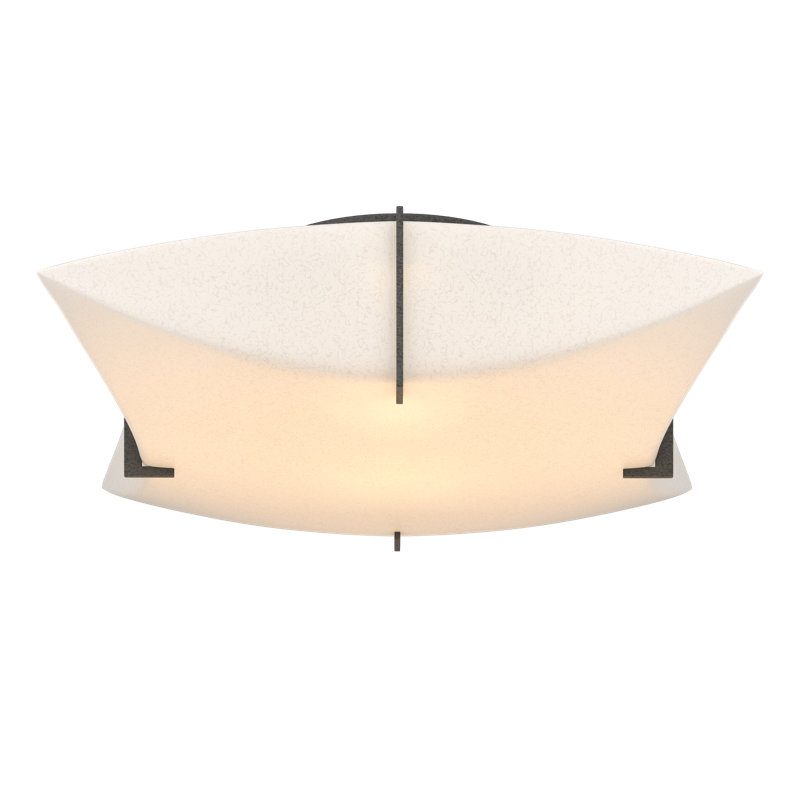 Bento 2 - Light Semi Flush Mount, Natural Iron