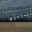 Tapis géométrique bleu foncé Beveridge-1043638529