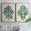 Algae and Azule Motif I - Ensemble de 2 reproductions de cadres photo sur toile-766591275-766591274