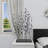Phillipston Metal Floral Decorative Black Sculpture with Loose Stones