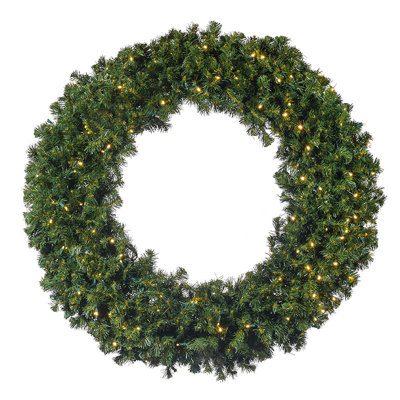 Couronne de 48 po avec lumières DEL concaves Sierra (blanc chaud)