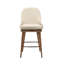 Harper Swivel Upholstered Stool with Solid Wood Frame-70046050-70046052-72862953