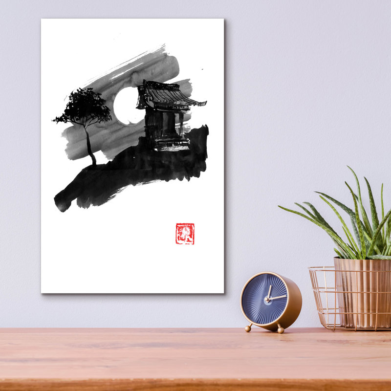 «Shrine» par Pechane, art en verre acrylique, H 16 po x l 12 po x P 0,13 po