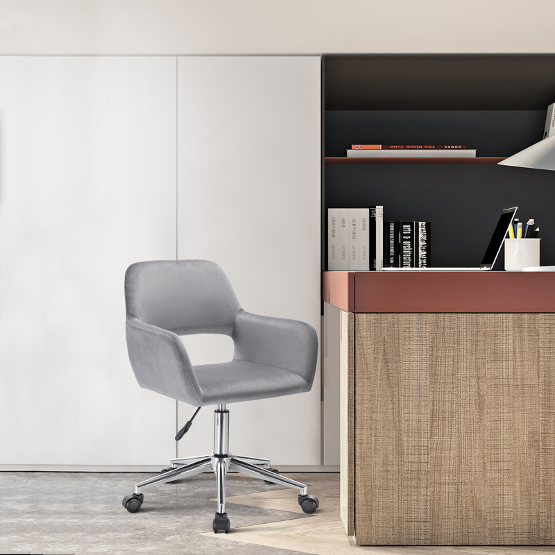 Hidalgo Office Chair, Light Grey