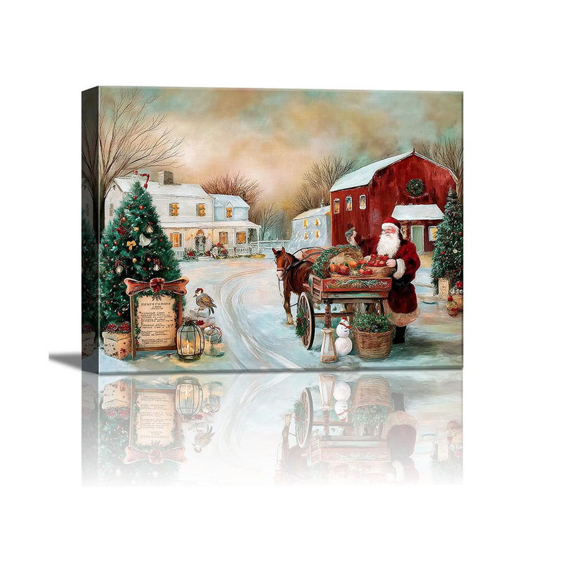 1 Piece Wrapped Canvas Wall Art