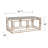 Yadiel Glass Top Coffee Table