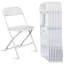 Chaise de jardin pliante en plastique 10 pièces 10 pièces-106763785
