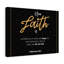 No Faith Is Hebrews 11:1 - Wrapped Canvas Print-1553926451