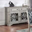 Armoire décorative, armoire de rangement en bois avec tiroirs-1388853610