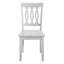 Chaise d'appoint en bois massif Ankit