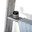 Porte-serviettes sur pied en bois